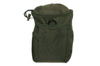 Fundtasche für Metalldetektorfunde (Farbe oliv) Vorderseite