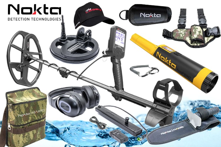 Nokta Legend WHP Metalldetektor PRO-PACK & Accupoint Pinpointer & Starter Accessory Packet